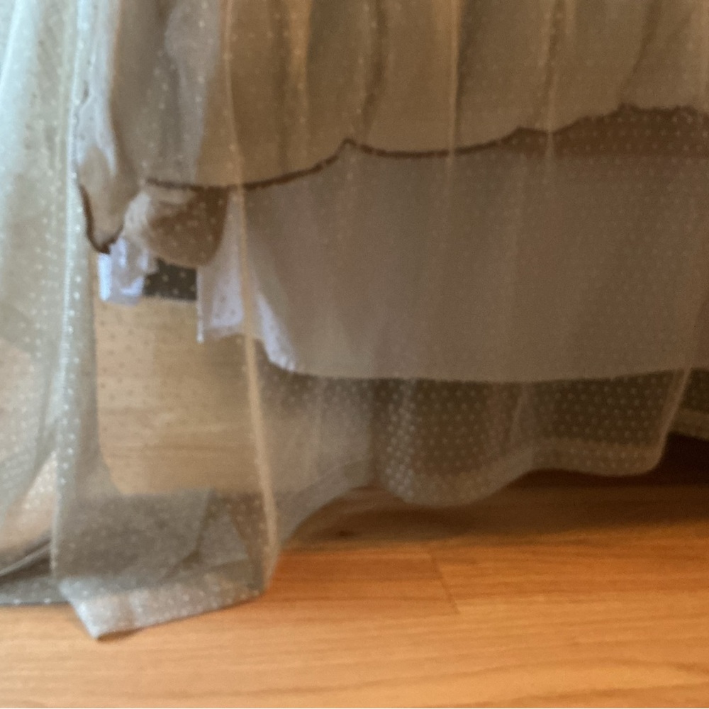 California King Sheer Shimmery Bed Cover - Picture 9 of 16